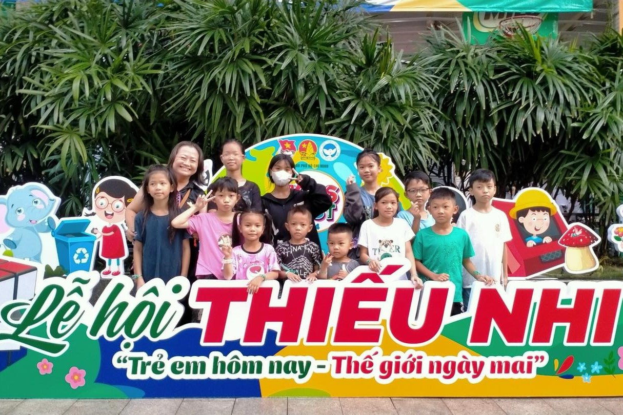 Vui Tết Thiếu nhi cùng dự án Cắt đứt vòng xoáy