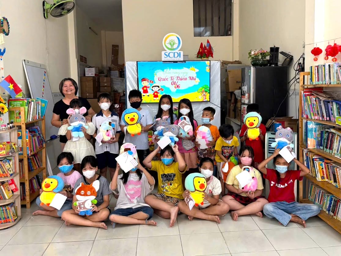 Vui Tết Thiếu nhi cùng trẻ trong chương trình Cắt đứt Vòng xoáy
