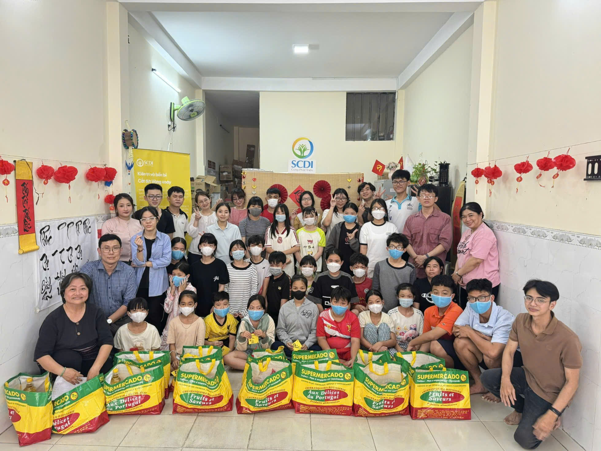 Vui đón Tết cùng trẻ trong chương trình Cắt đứt Vòng Xoáy tại TP. Hồ Chí Minh