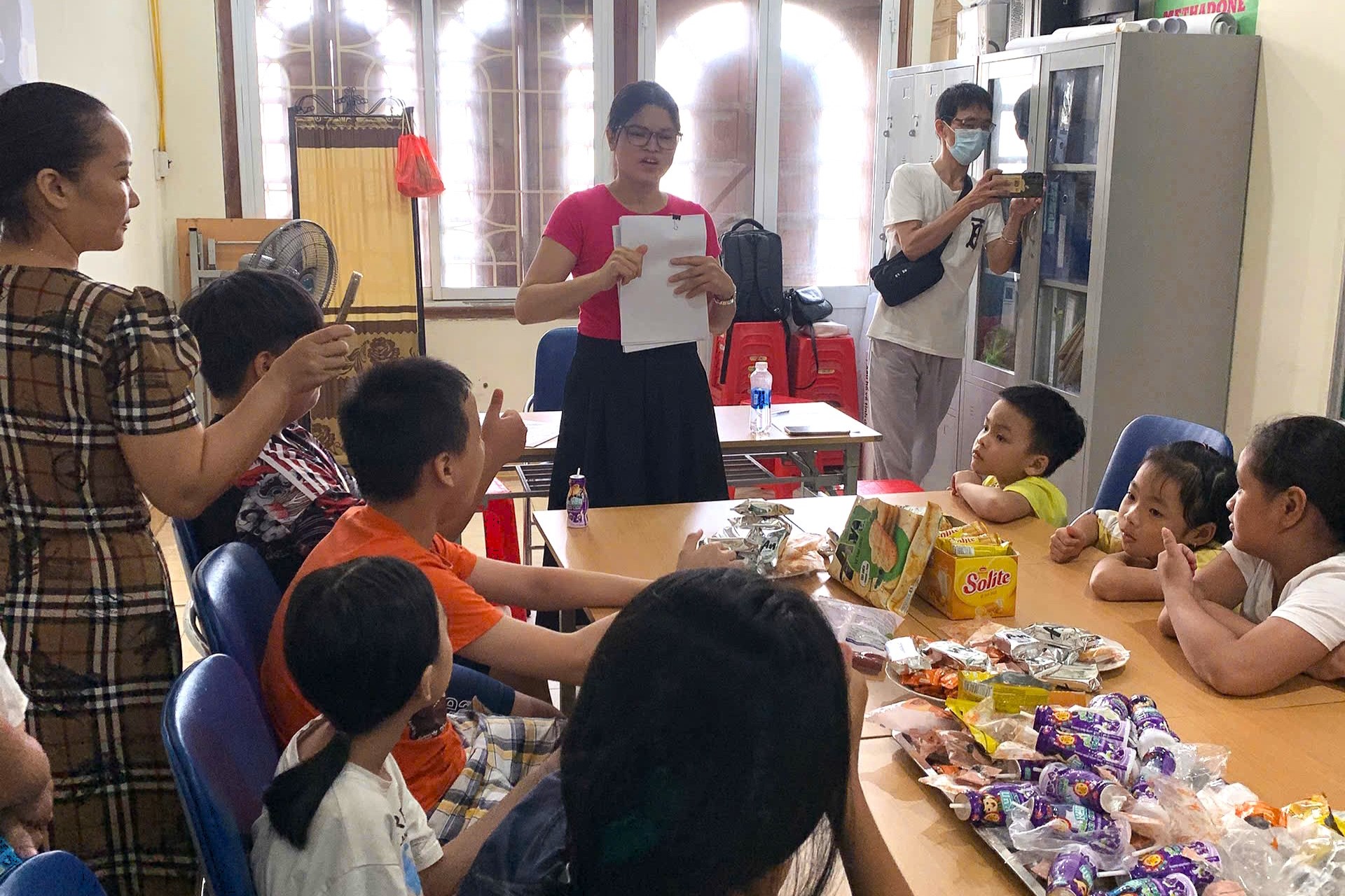 Connecting children in the “Breaking the Cycle” project with mental health specialists