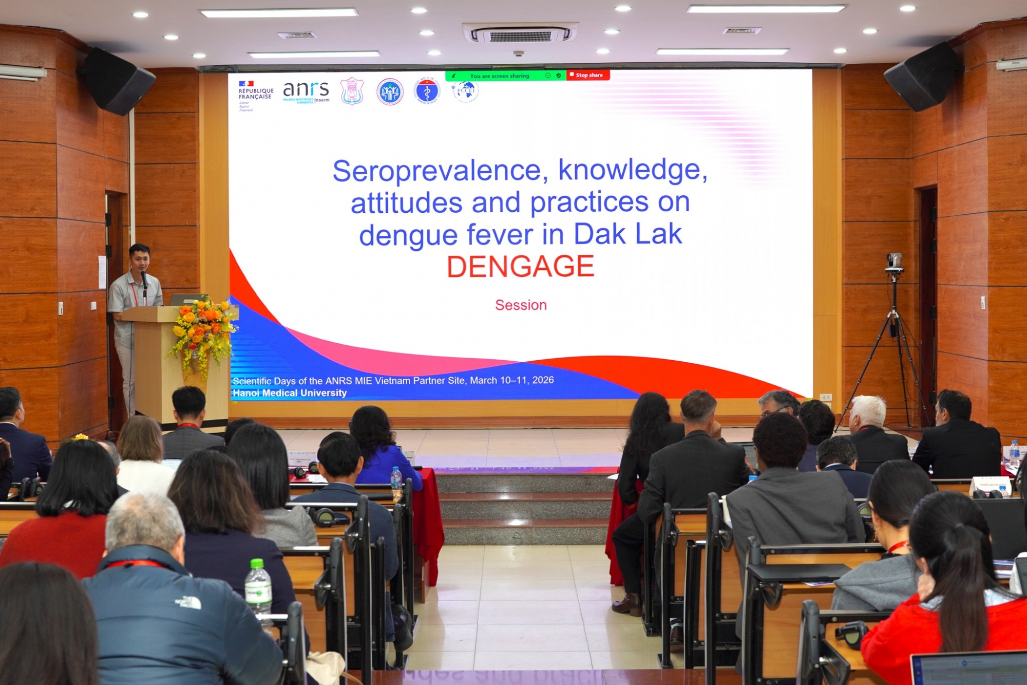 Sharing research experiences and strengthening collaboration for community health