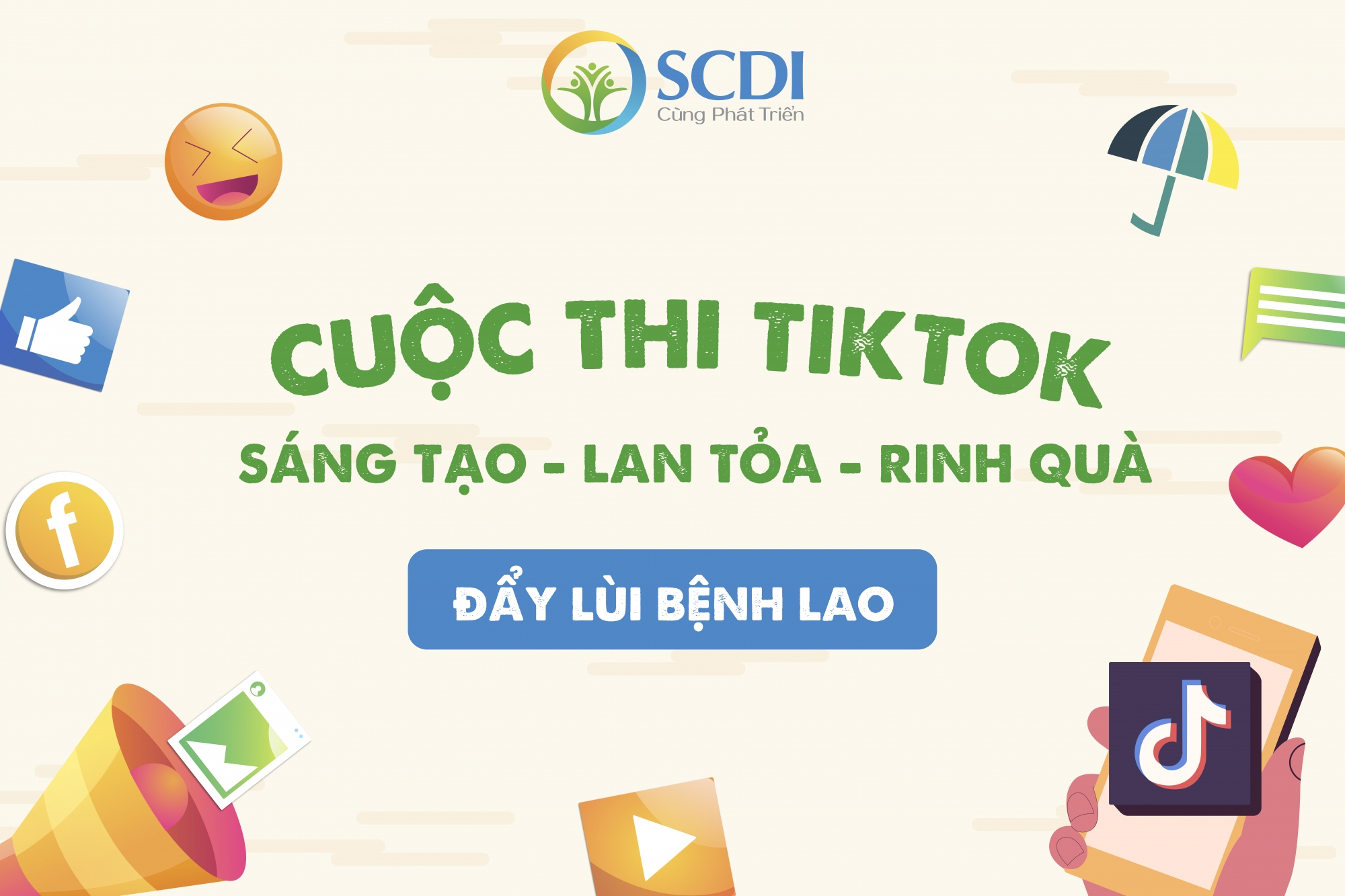 [THỂ LỆ] CUỘC THI SÁNG TẠO NỘI DUNG TIKTOK HƯỞNG ỨNG NGÀY BAO PHỦ CHĂM SÓC SỨC KHỎE TOÀN DÂN